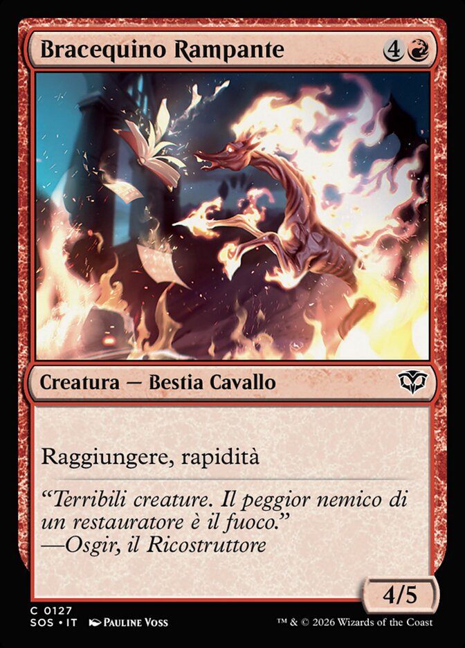 Bracequino Rampante