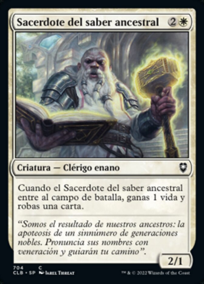 Sacerdote del saber ancestral