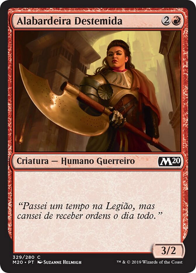 Alabardeira Destemida