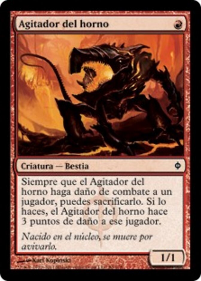 Agitador del horno