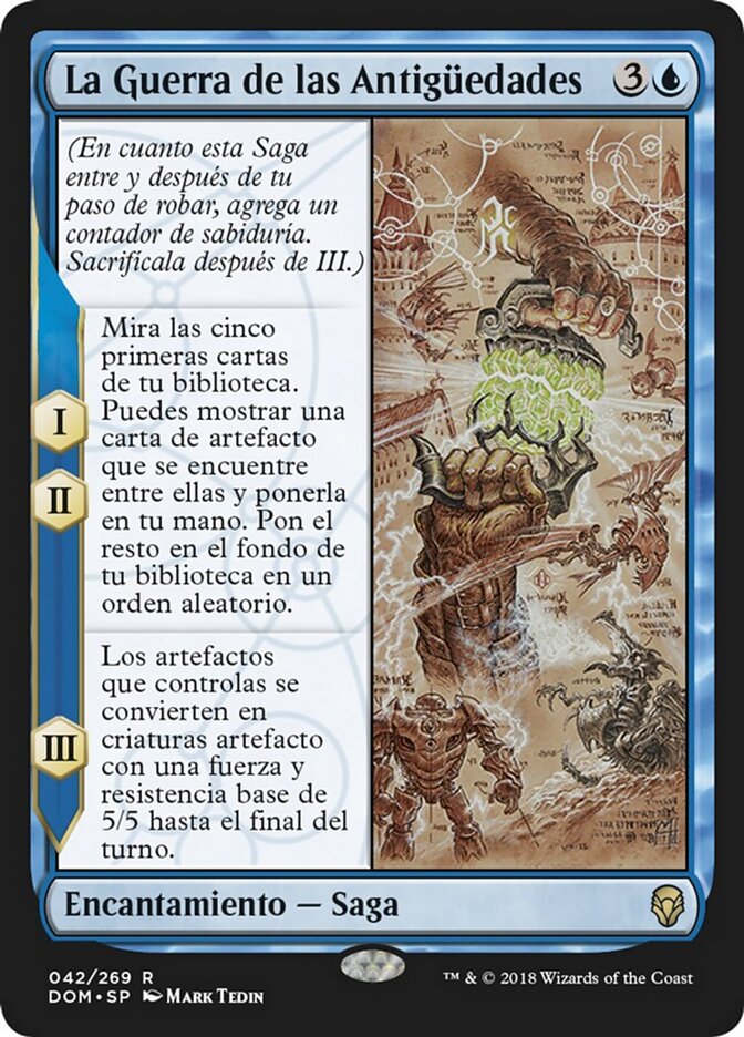 La Guerra de las Antigüedades