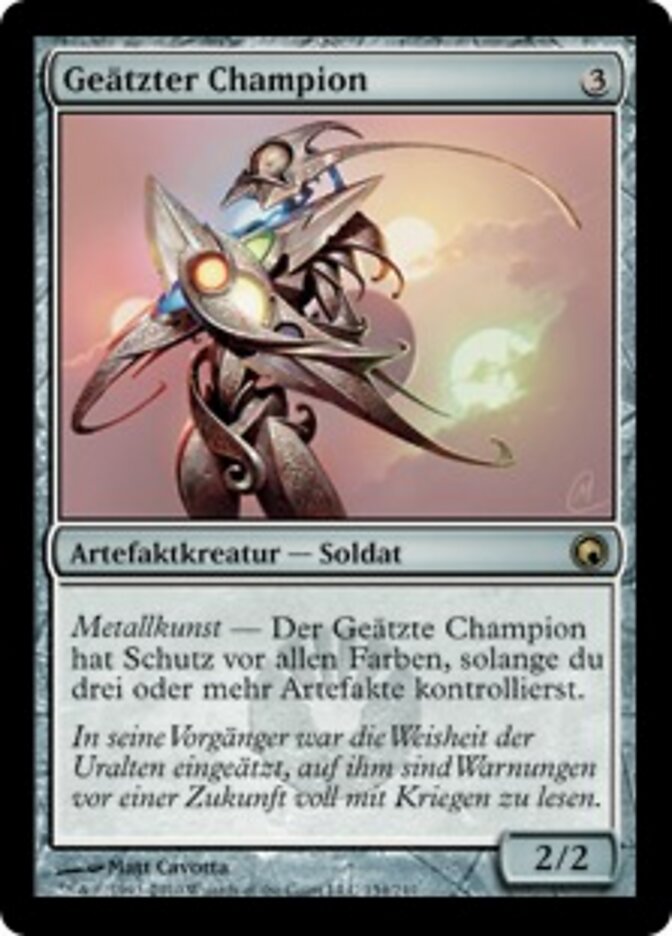 Geätzter Champion