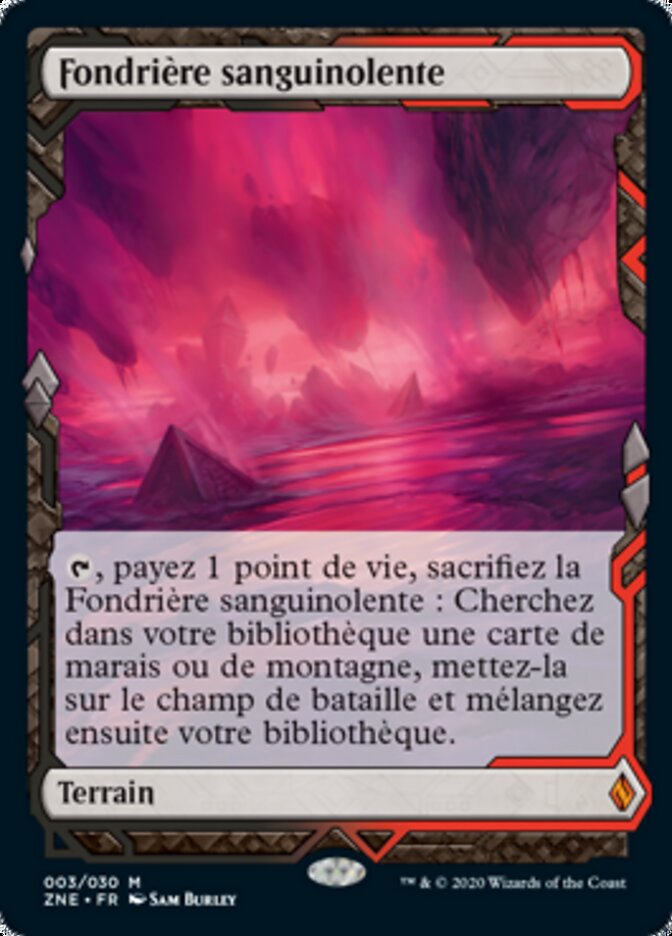 Fondrière sanguinolente