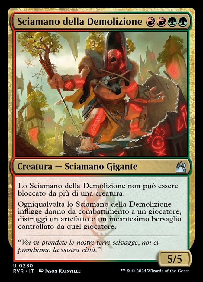 Sciamano della Demolizione