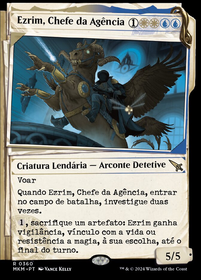 Ezrim, Chefe da Agência