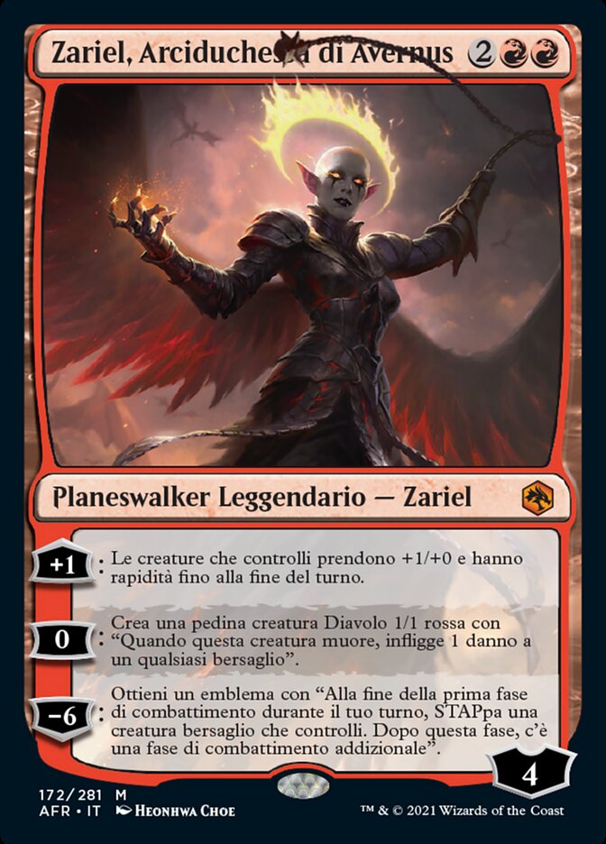 Zariel, Arciduchessa di Avernus