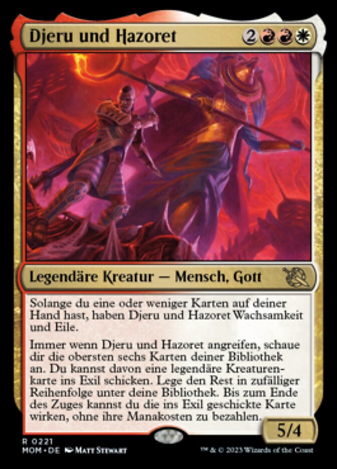 Djeru und Hazoret