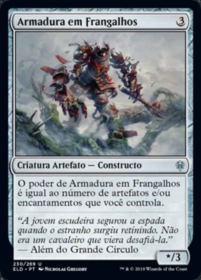 Armadura em Frangalhos