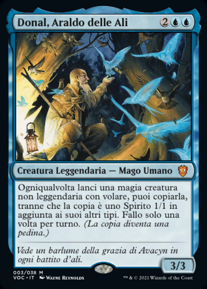 Donal, Araldo delle Ali
