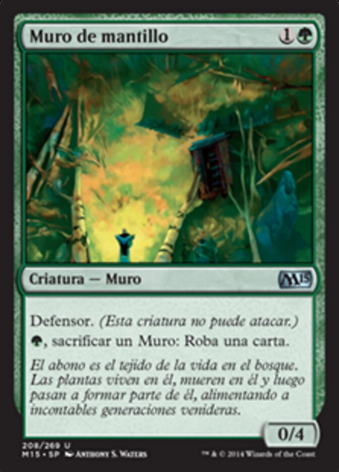 Muro de mantillo