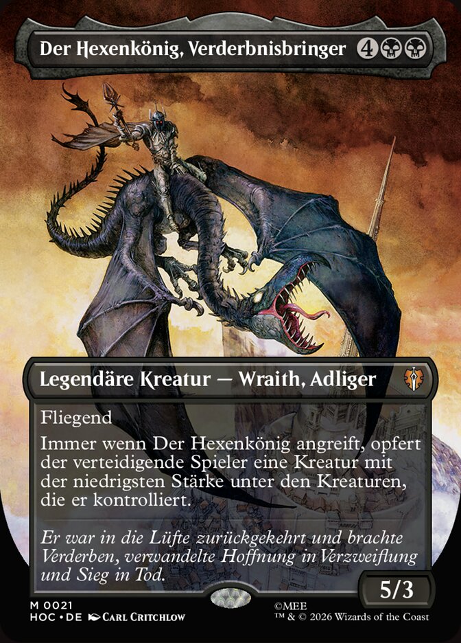 Der Hexenkönig, Verderbnisbringer