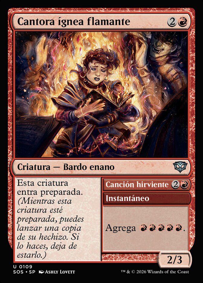 Blazing Firesinger // Seething Song