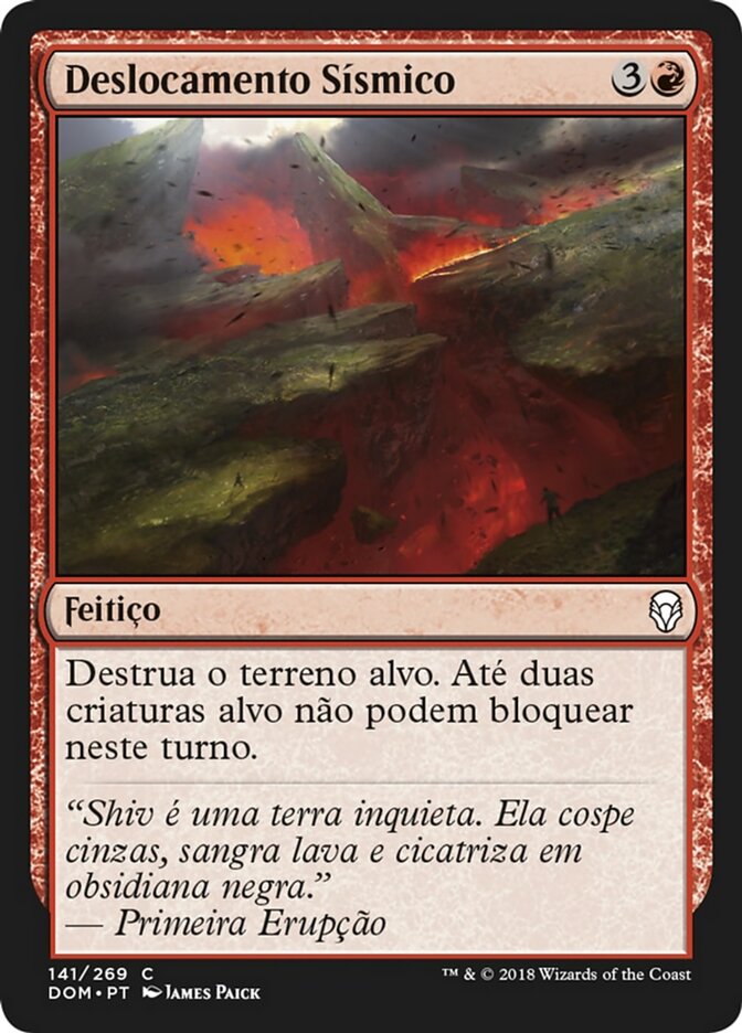 Deslocamento Sísmico