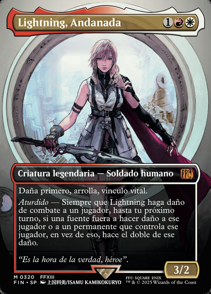 Lightning, Andanada