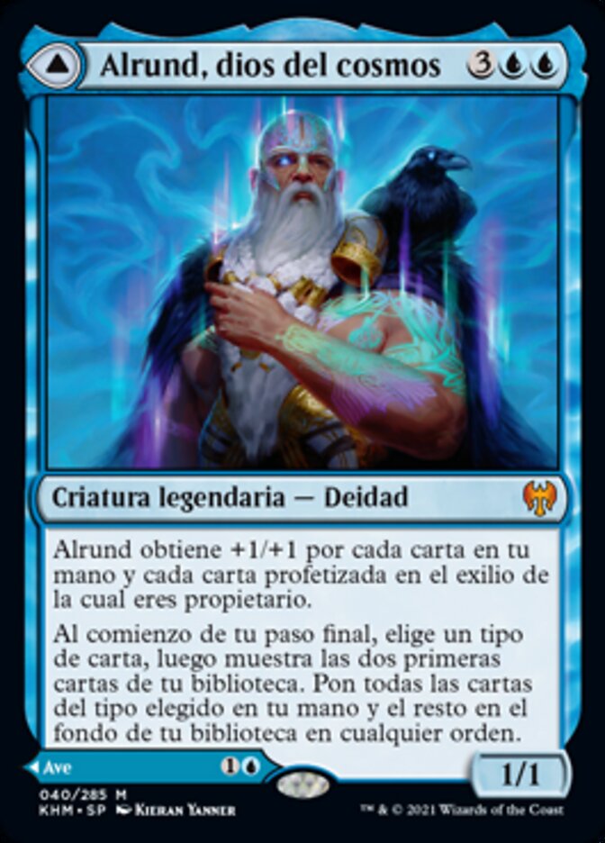 Alrund, God of the Cosmos // Hakka, Whispering Raven