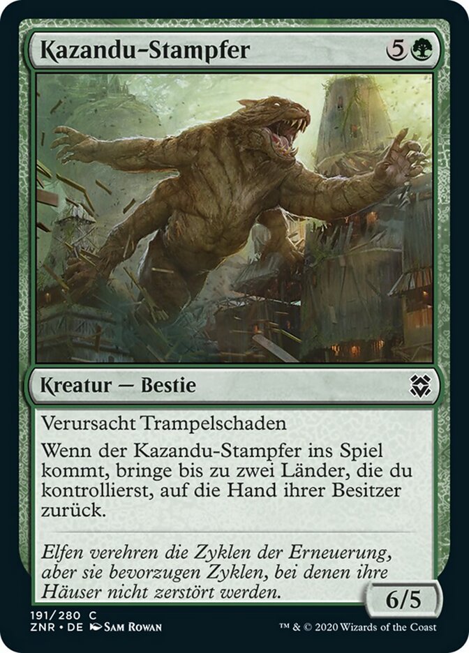 Kazandu-Stampfer