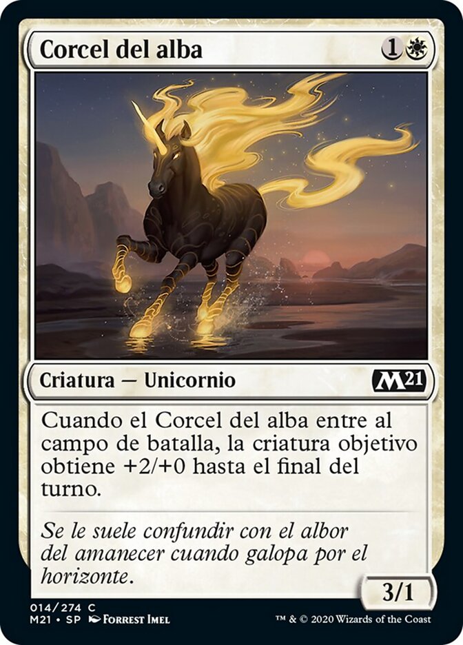 Corcel del alba
