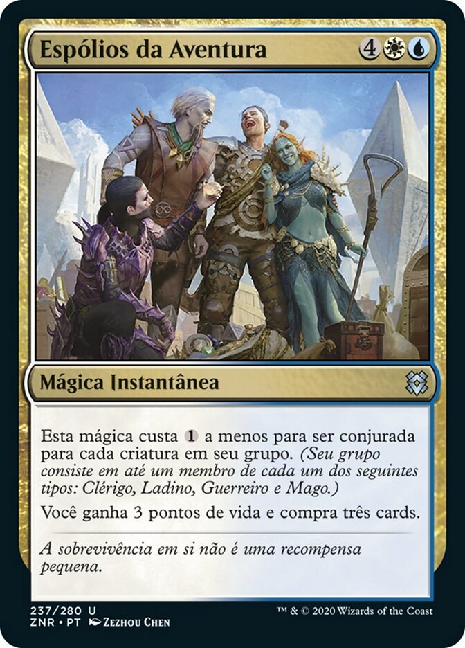 Espólios da Aventura
