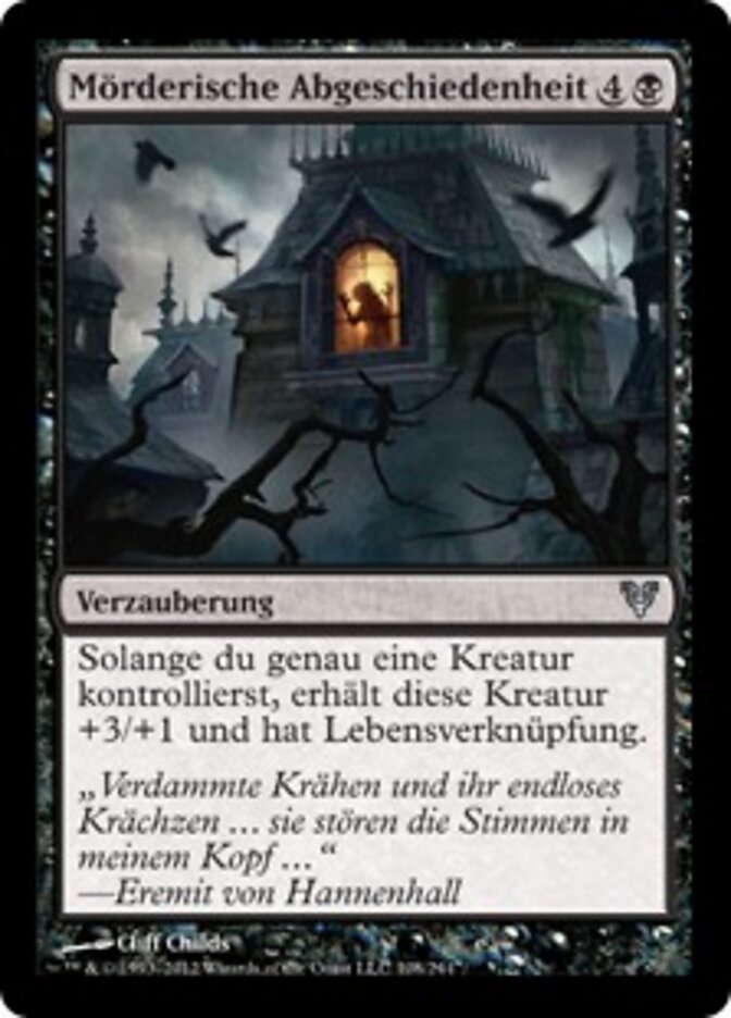 Mörderische Abgeschiedenheit