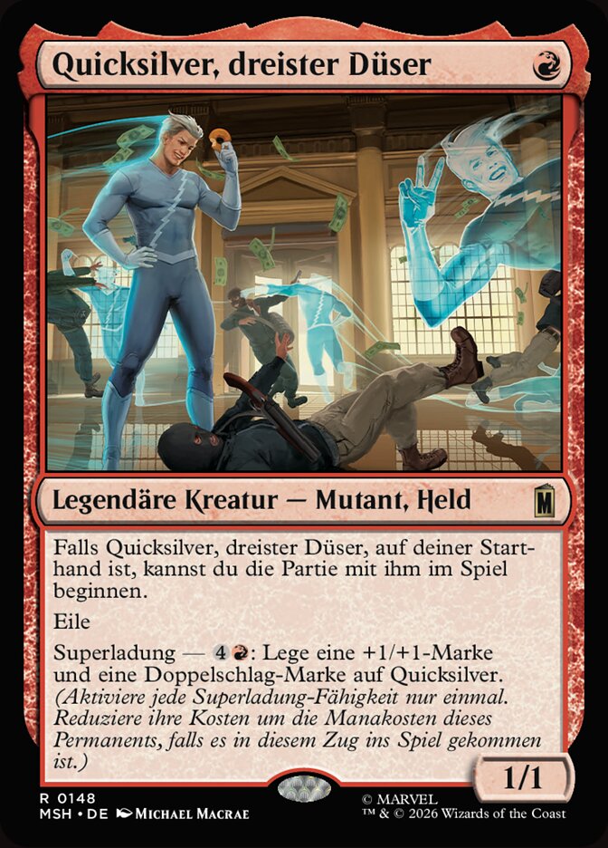Quicksilver, dreister Düser