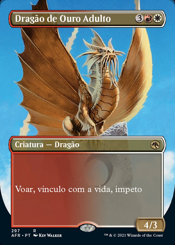Dragão de Ouro Adulto