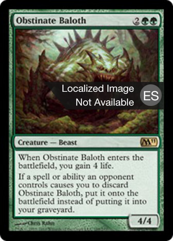 Báloth obstinado