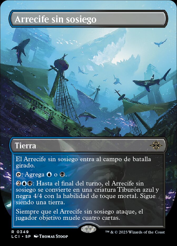 Arrecife sin sosiego