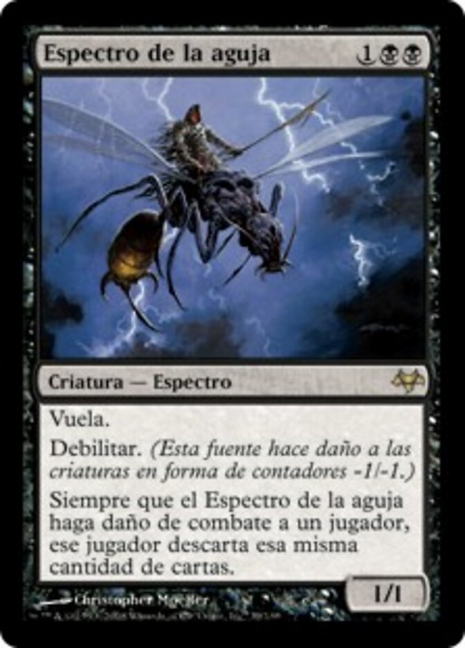 Espectro de la aguja