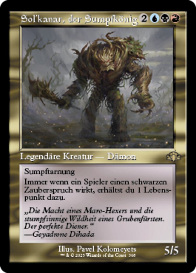 Sol'kanar, der Sumpfkönig