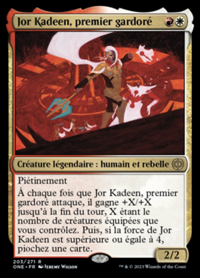 Jor Kadeen, premier gardoré