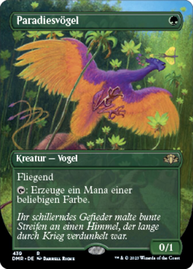 Paradiesvögel