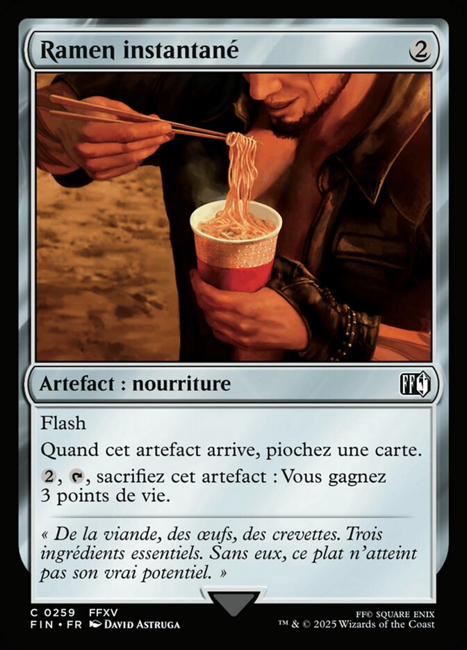 Ramen instantané