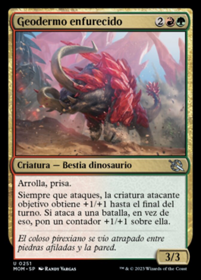 Geodermo enfurecido