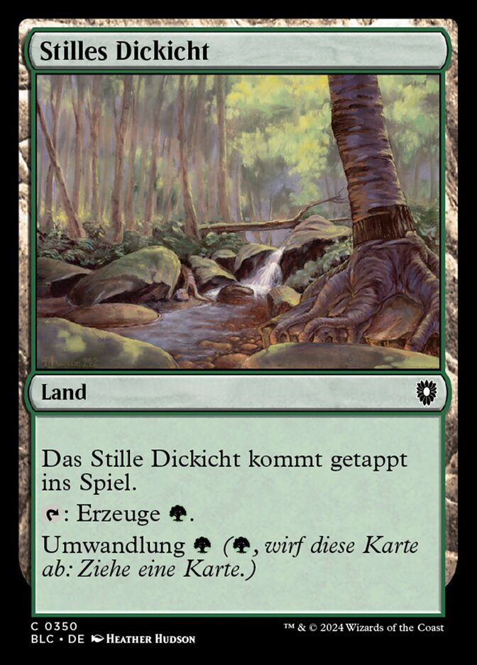 Stilles Dickicht