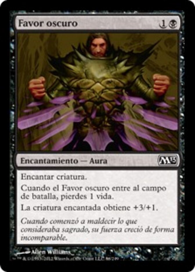 Favor oscuro