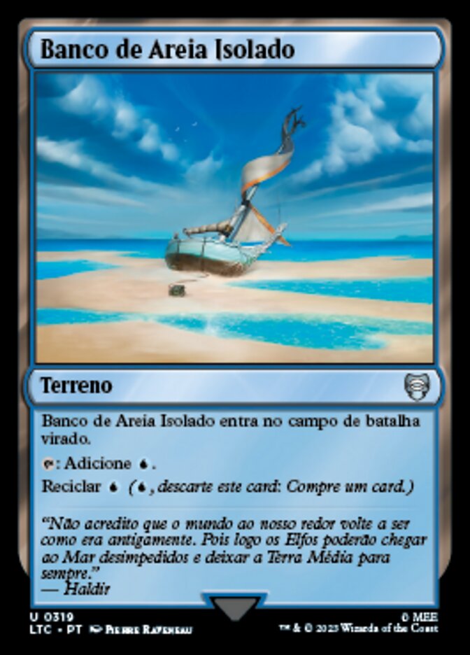 Banco de Areia Isolado