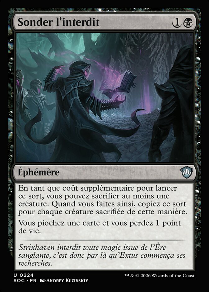 Sonder l'interdit