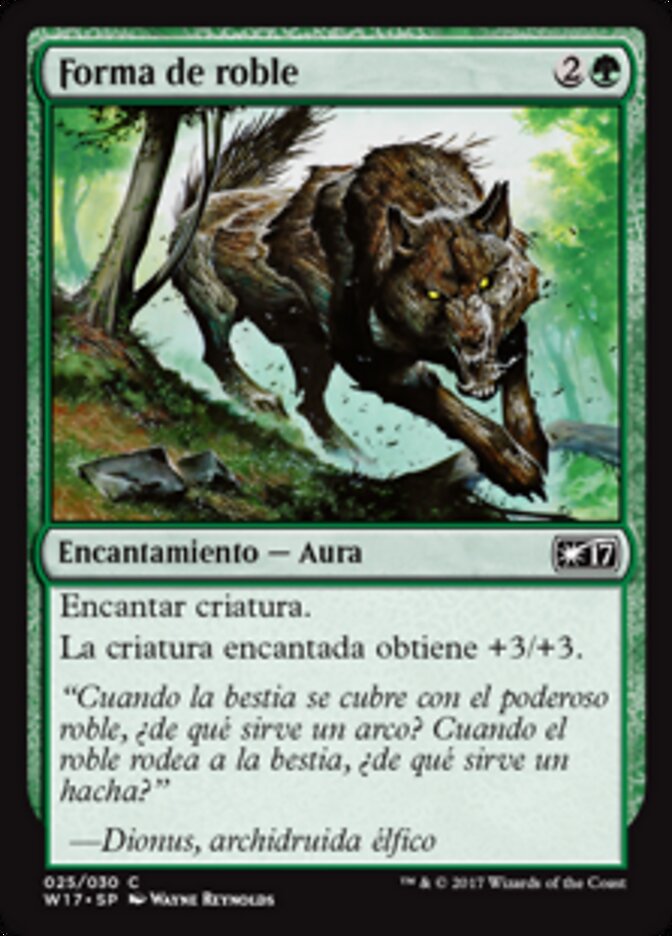 Forma de roble