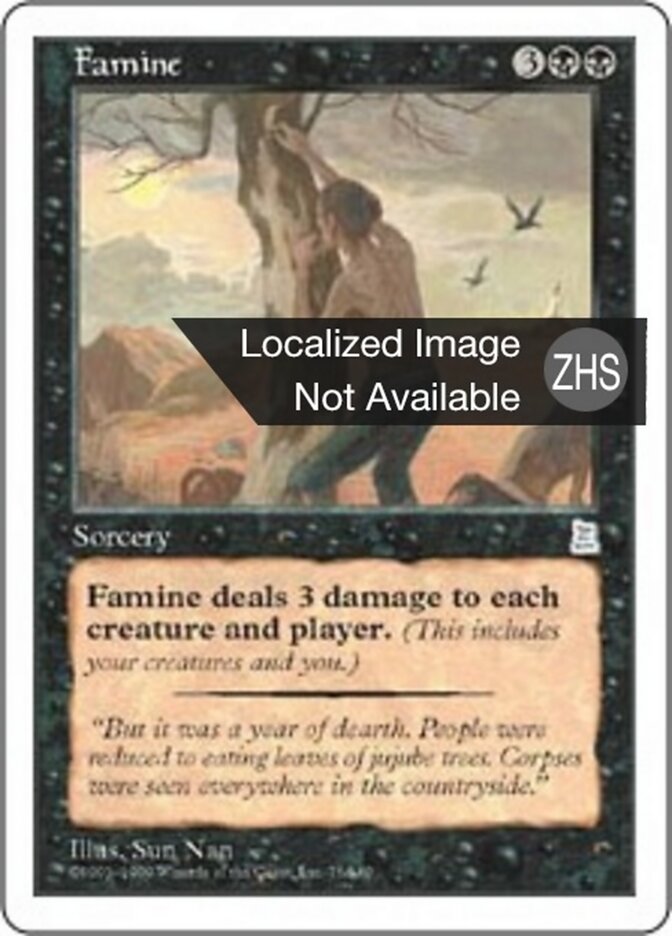 Famine