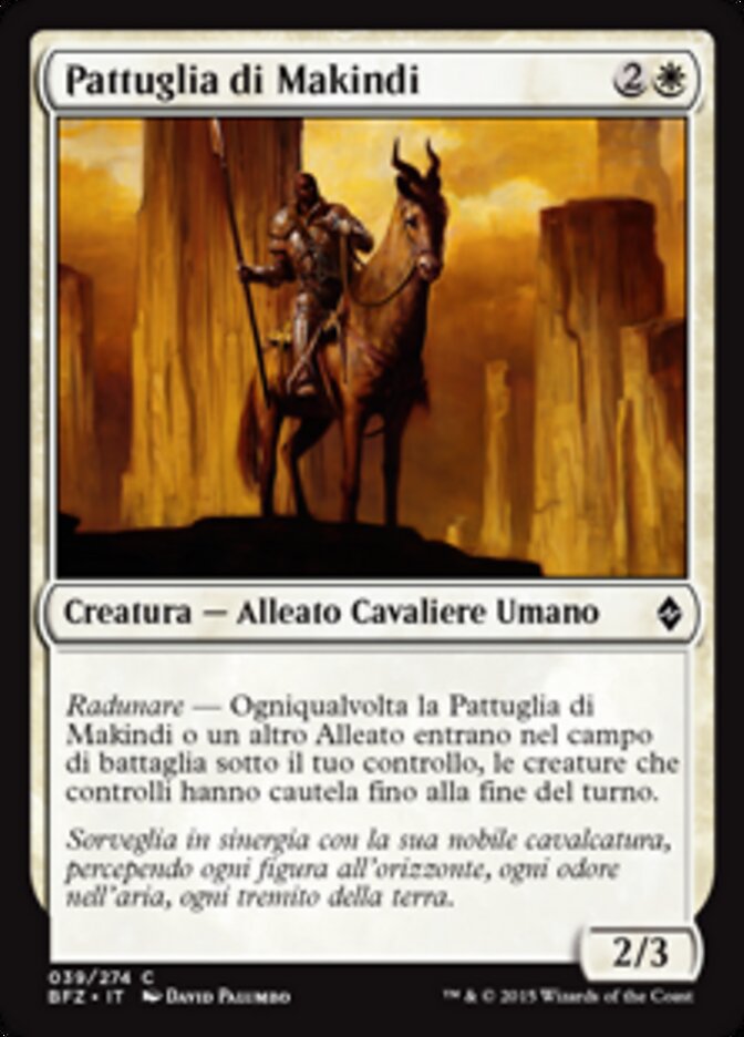 Pattuglia di Makindi