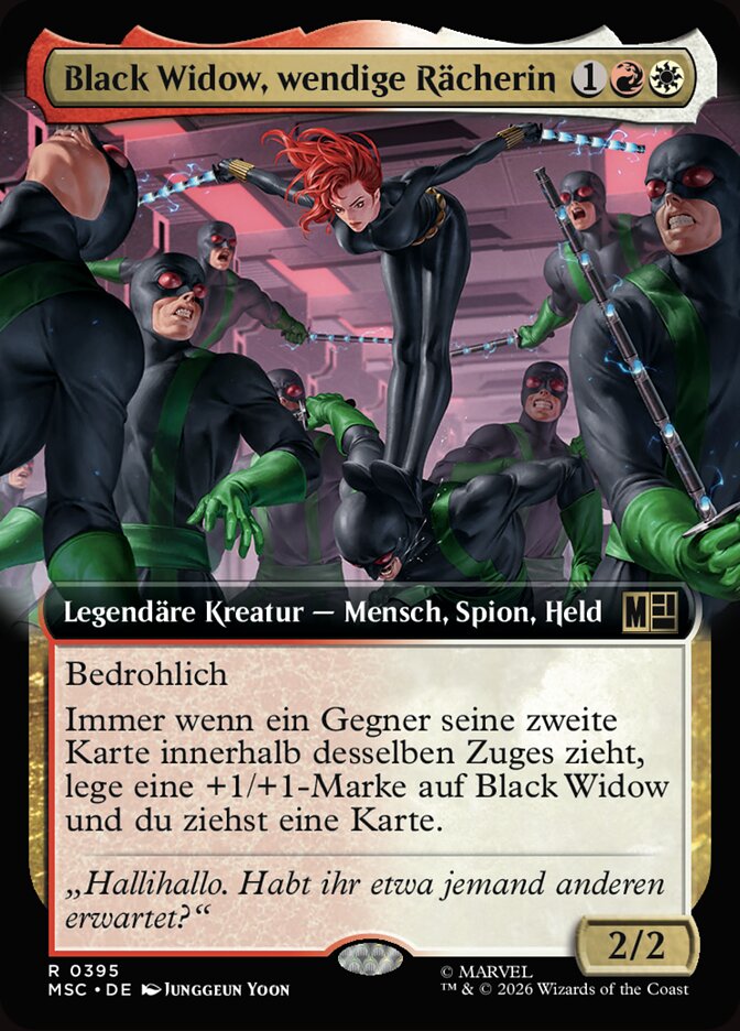 Black Widow, wendige Rächerin
