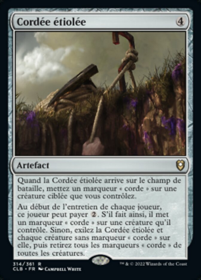 Cordée étiolée