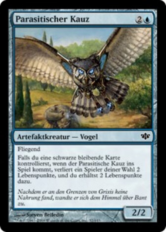 Parasitischer Kauz