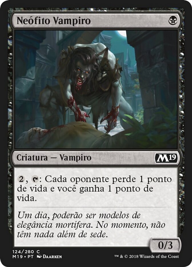 Neófito Vampiro