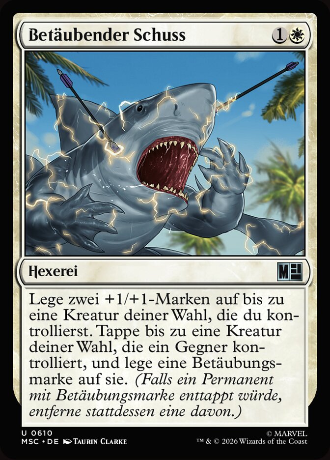 Betäubender Schuss