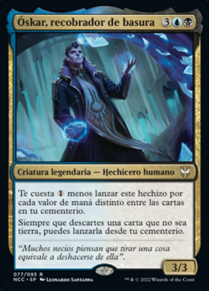 Óskar, recobrador de basura