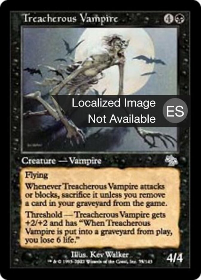 Vampiro traicionero