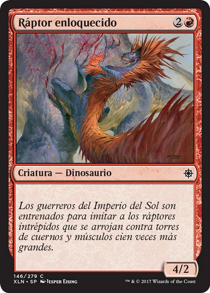 Ráptor enloquecido