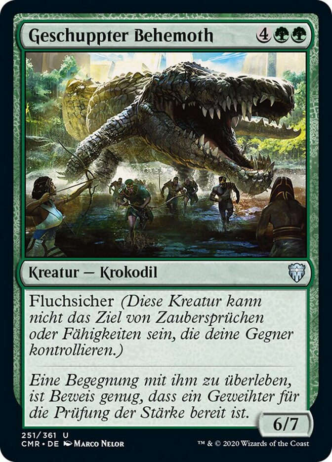 Geschuppter Behemoth