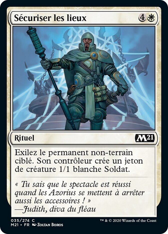 Sécuriser les lieux